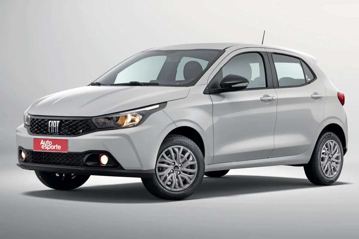 Fiat Mobi Like 2023 moderno em um ambiente urbano.