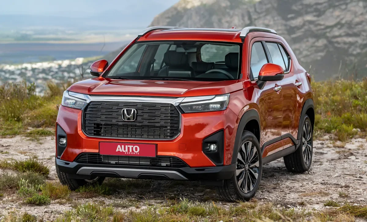 Novo Honda WR-V em ambiente externo.