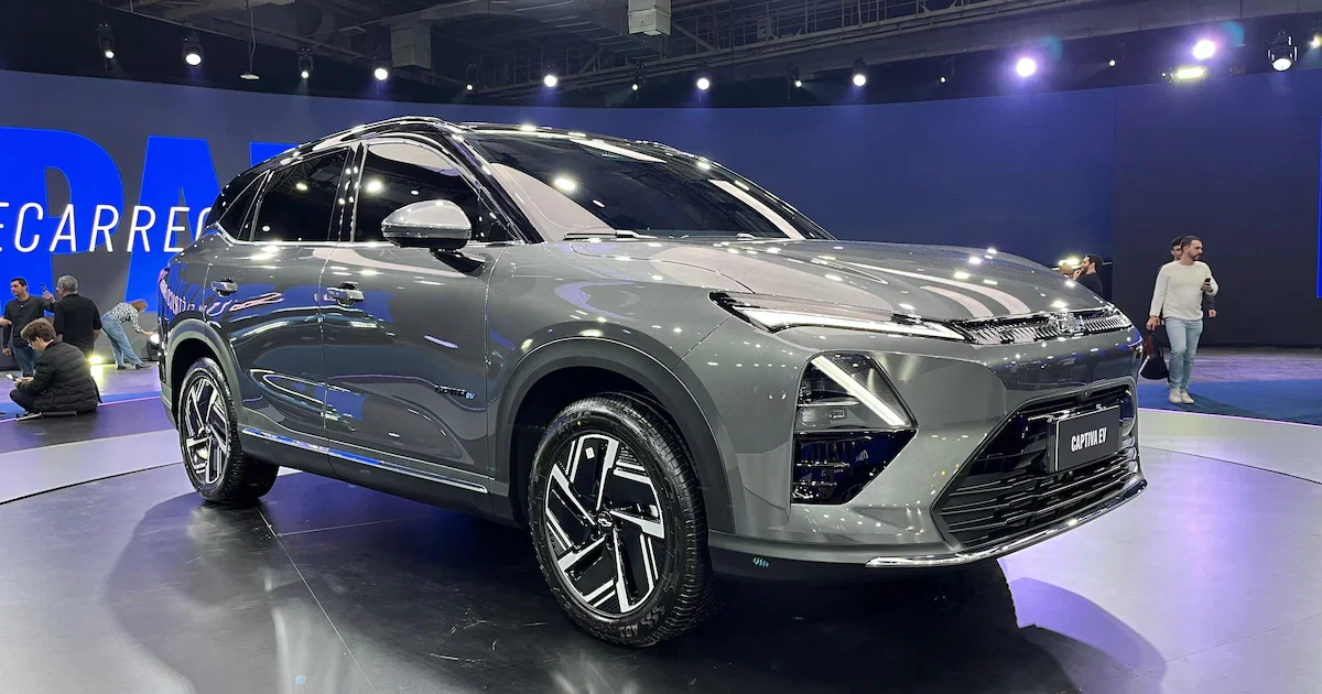 Renault Boreal apresentado no estande.