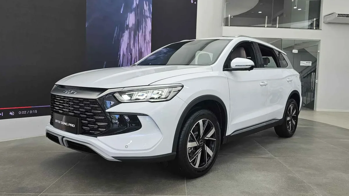 Imagem do BYD Song Pro 2026 em destaque