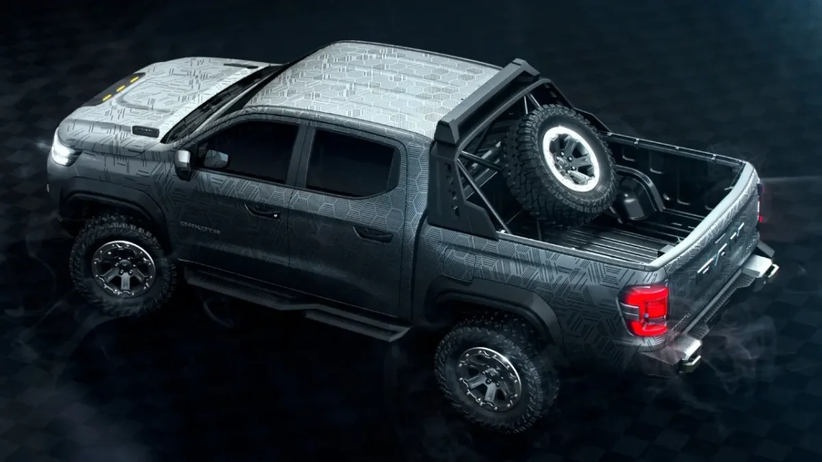 Nova Ram Dakota Nightfall vista lateral