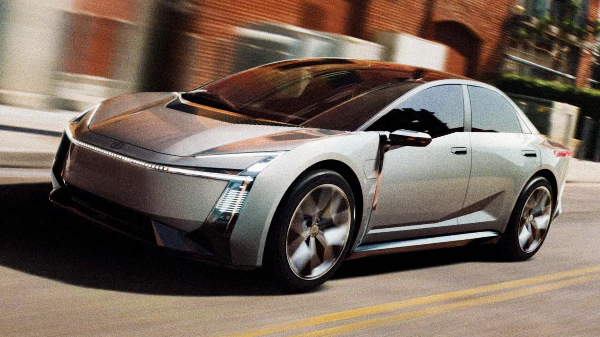 Teaser do conceito Toyota Corolla.