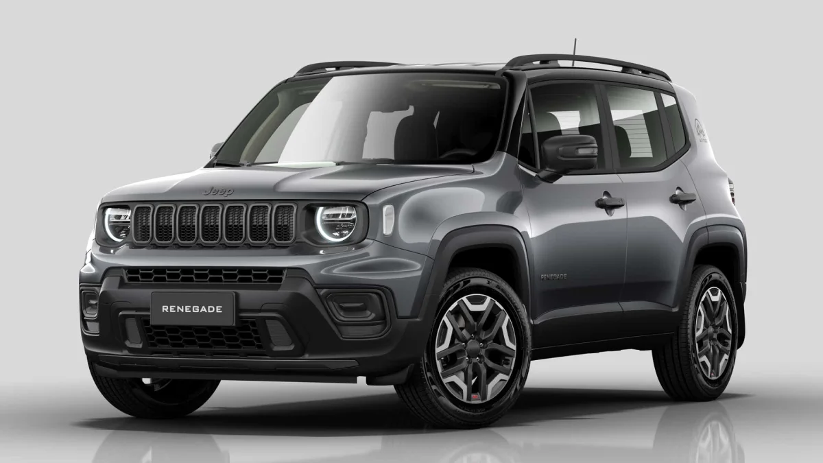 Jeep Renegade Altitude estacionado