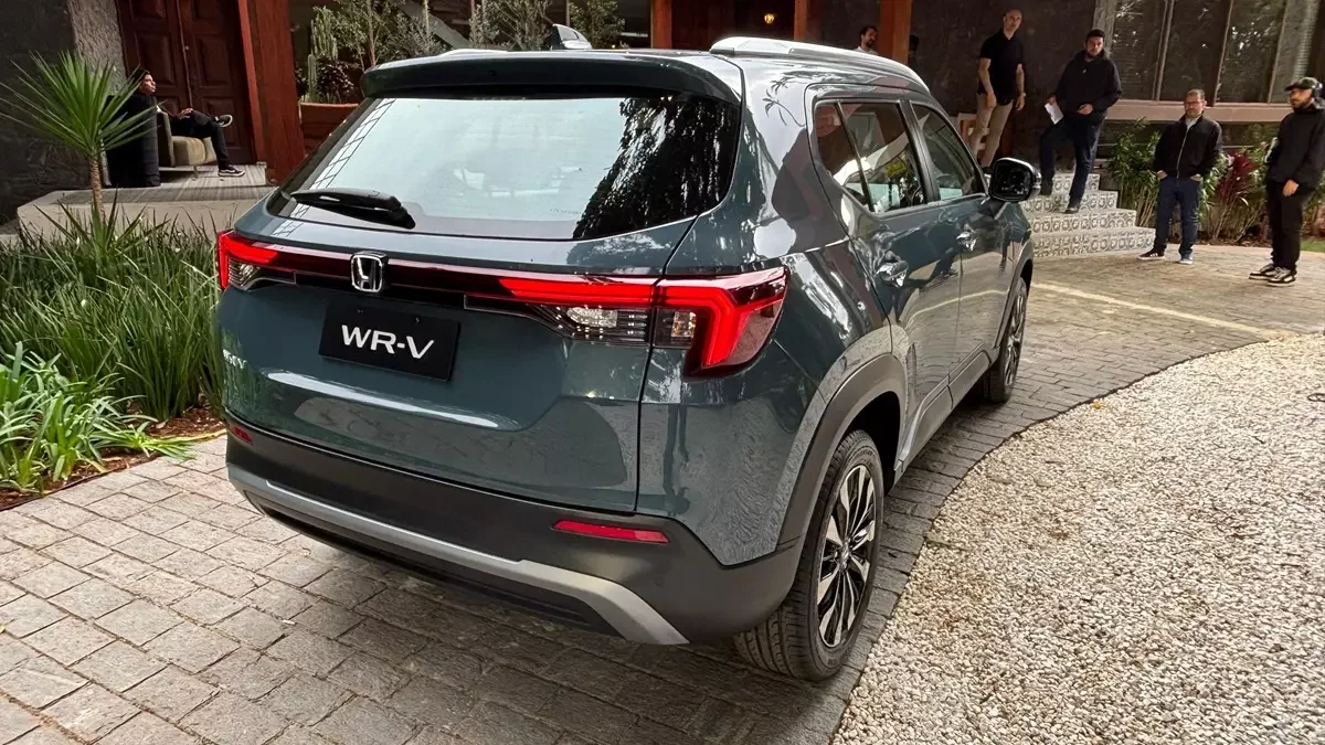 Traseira do Novo Honda WR-V 2026