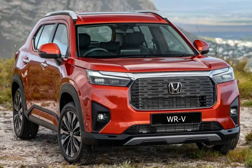Novo Honda WR-V 2025 laranja