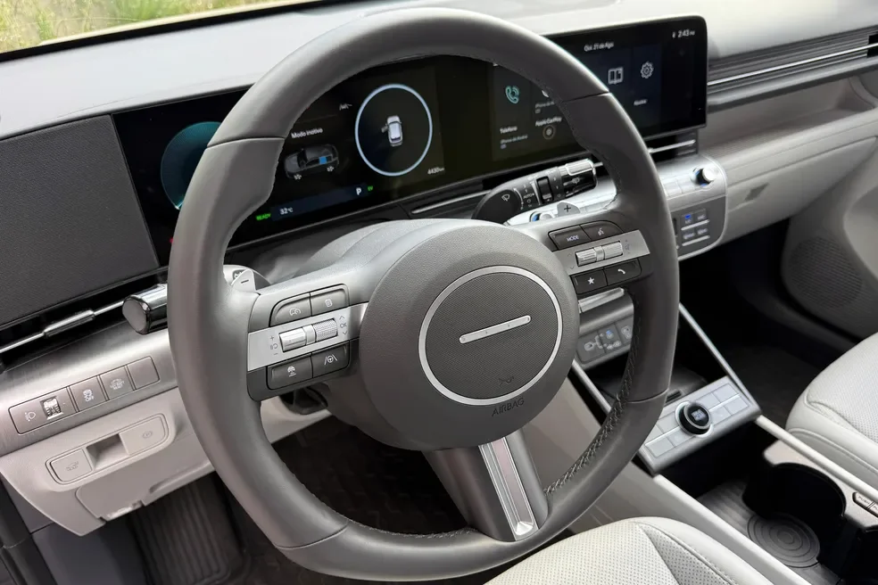Volante do Hyundai Kona