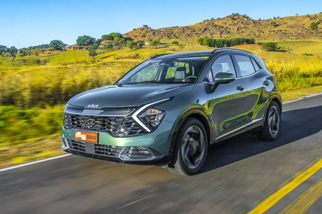 Kia Sportage 2025 na estrada