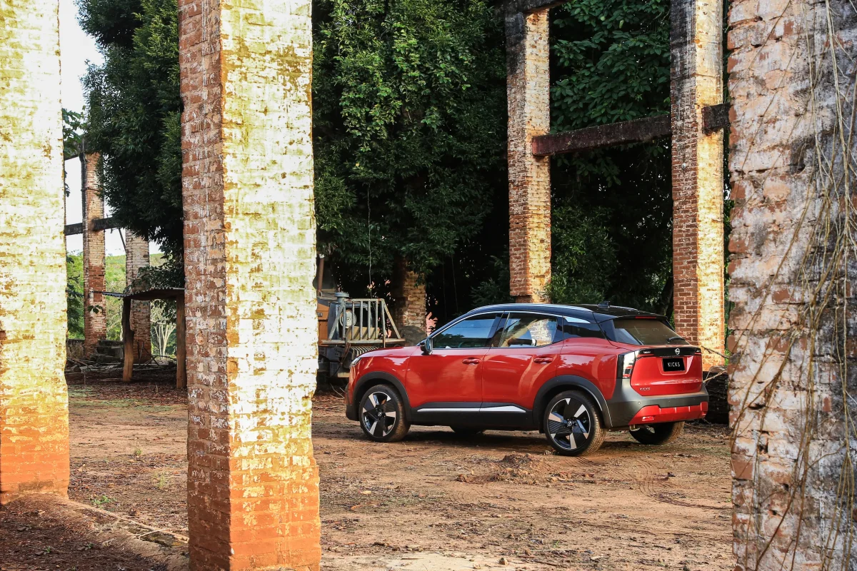 Nissan Kicks 2026 ao ar livre