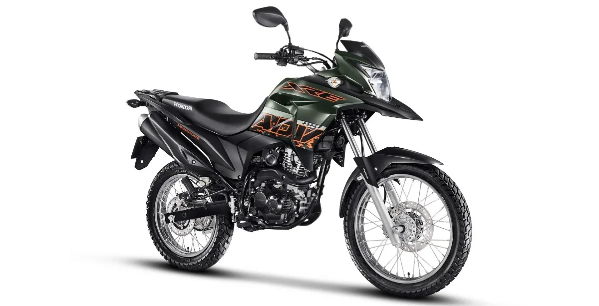 Moto Honda XRE 190 modelo 2024.