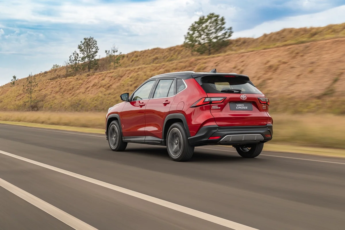 Imagem do motor do Toyota Yaris Cross
