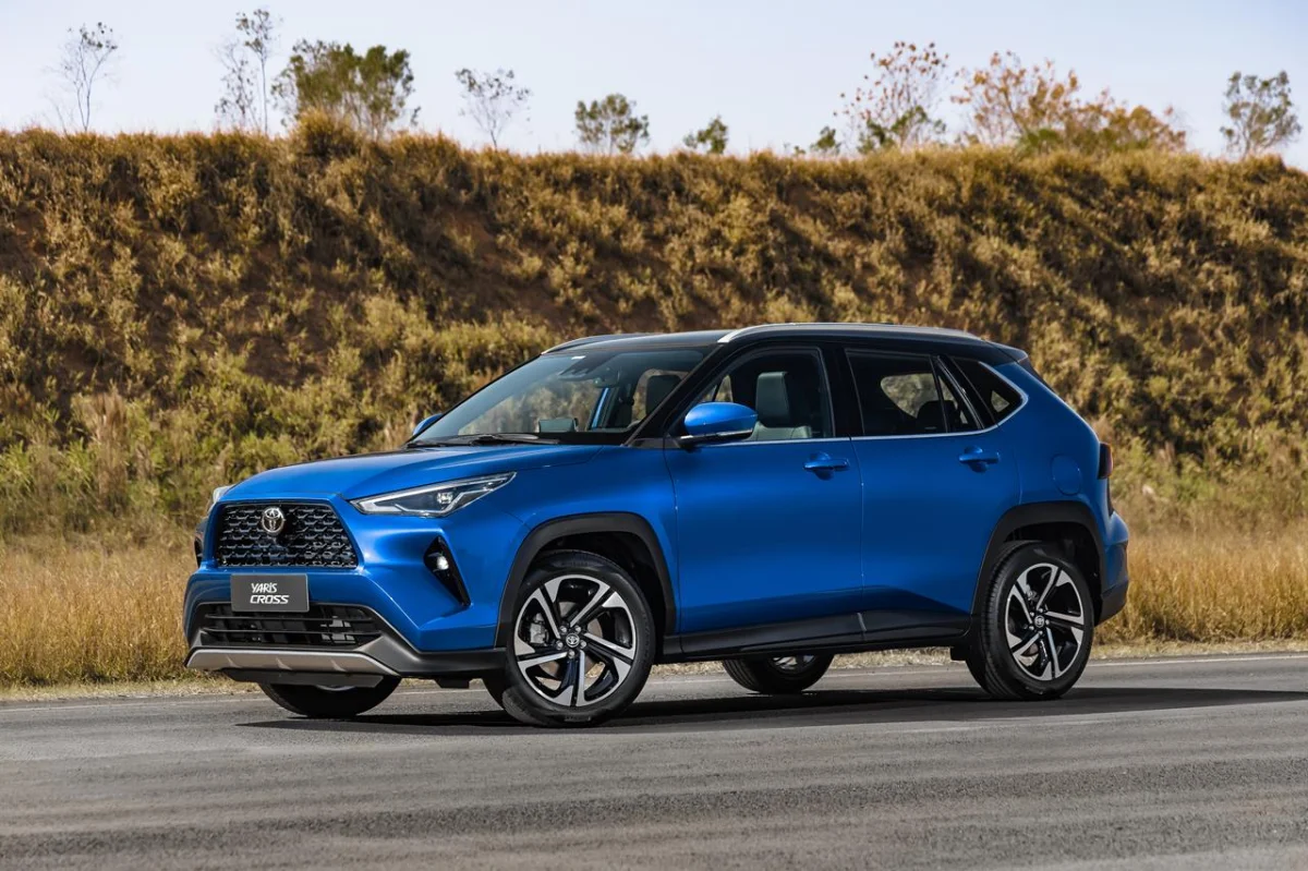 Toyota Yaris Cross na estrada