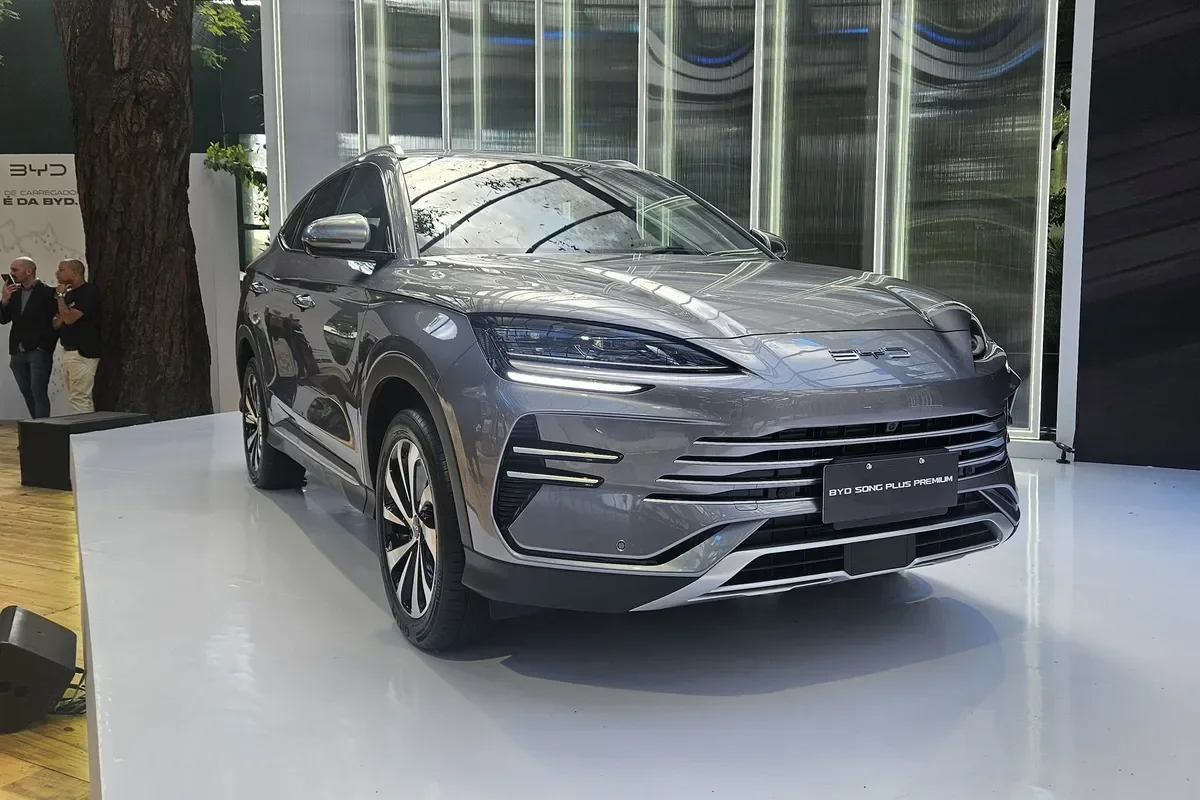 BYD Song Plus 2026 em exposição.
