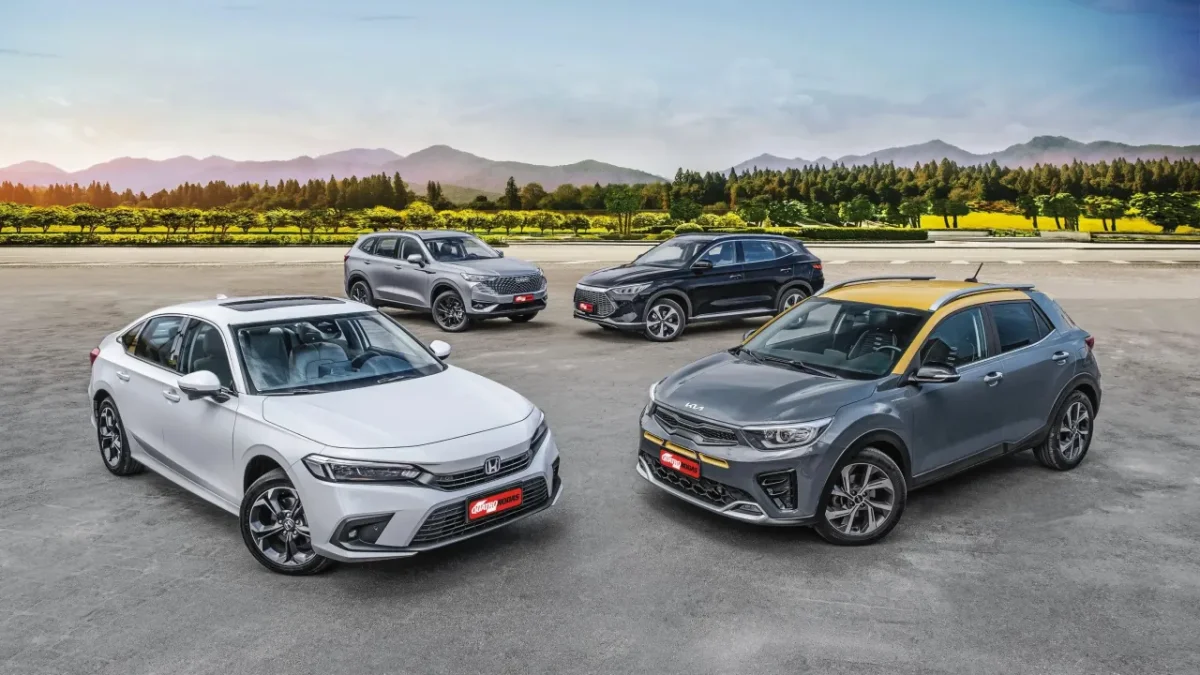 Comparativo de carros híbridos