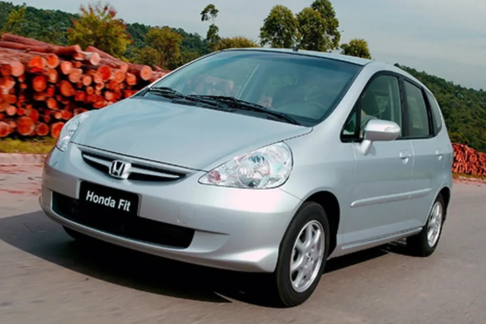Honda Fit na estrada