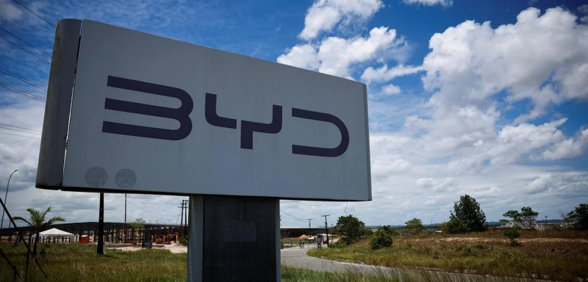 Logo da BYD