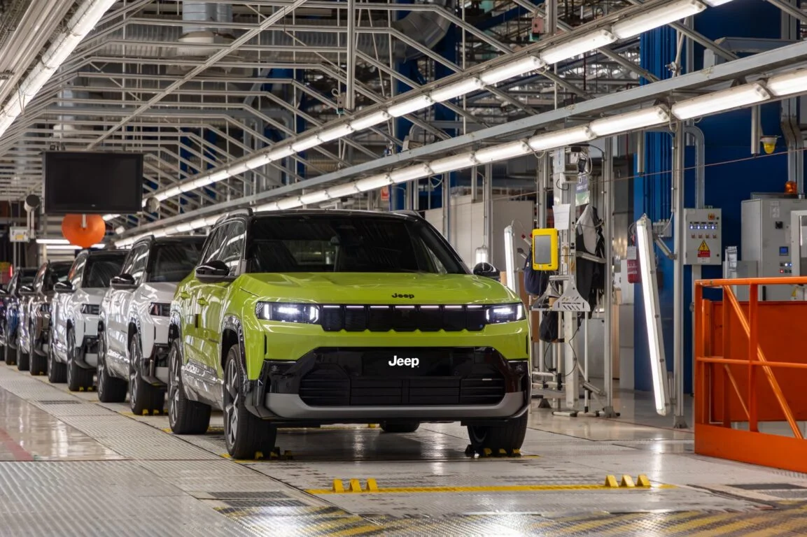 Jeep Compass de perfil.