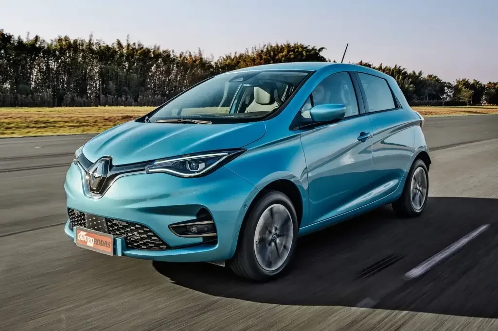 Renault Zoe em pista
