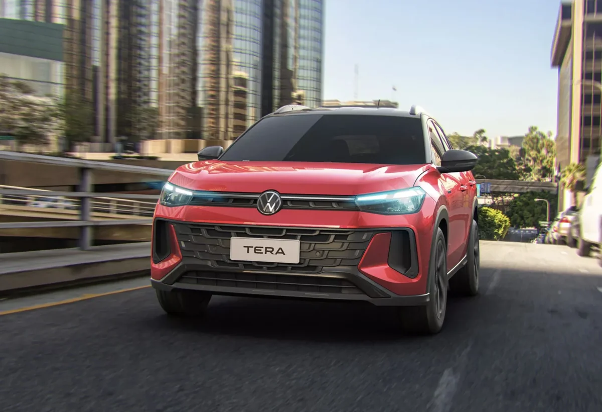 Volkswagen Tera 2025 em destaque.