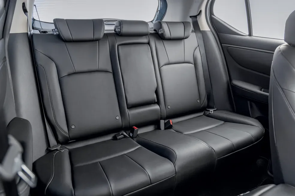 Bancos traseiros do Honda WR-V.