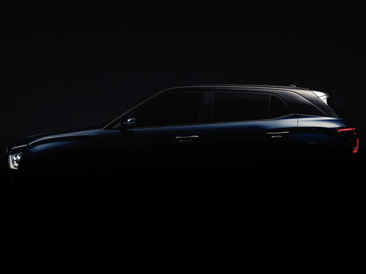 Hyundai Creta 2022 em est&uacute;dio.