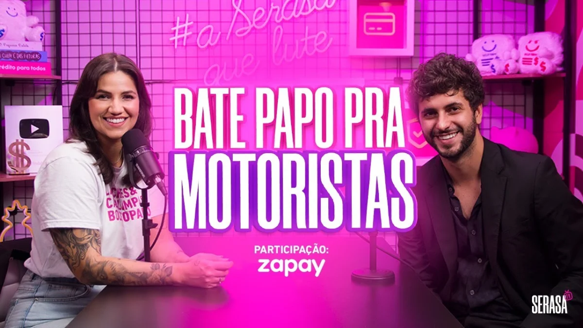 Discuss&atilde;o em podcast sobre motoristas.
