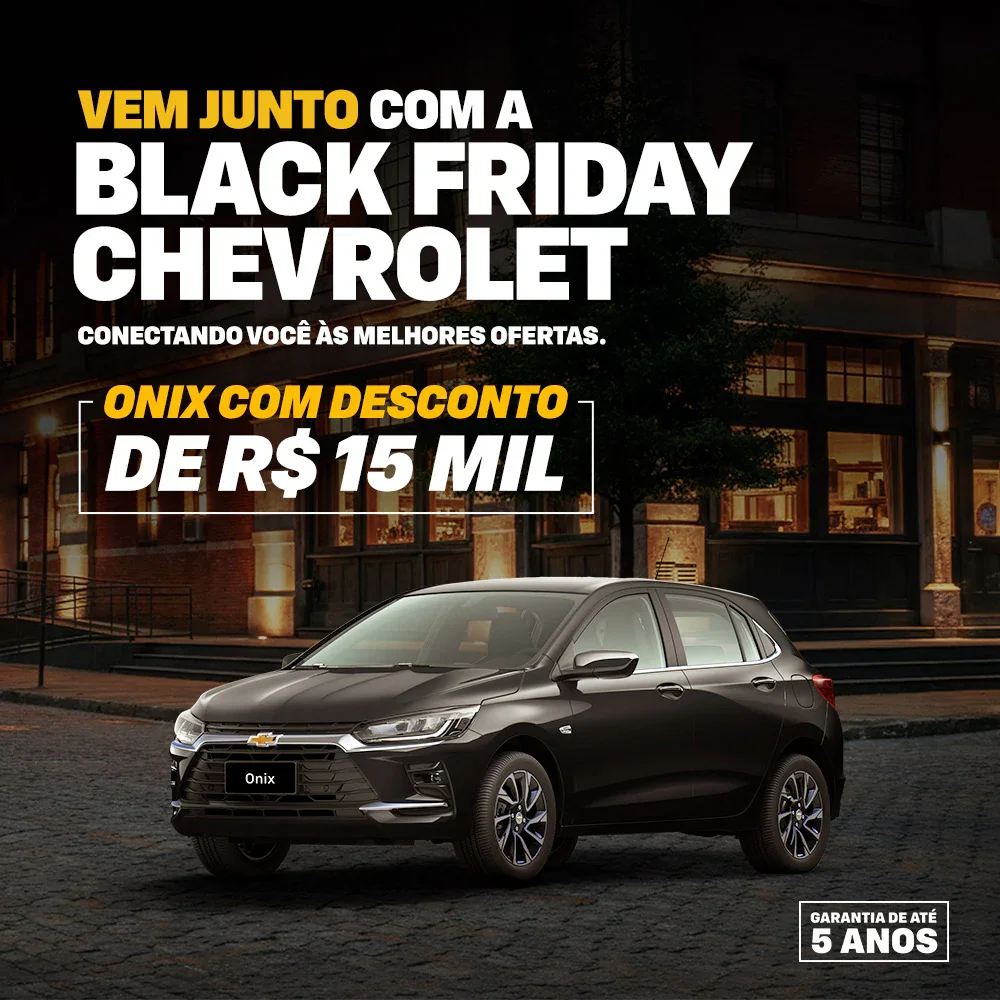 Chevrolet Onix em ambiente urbano