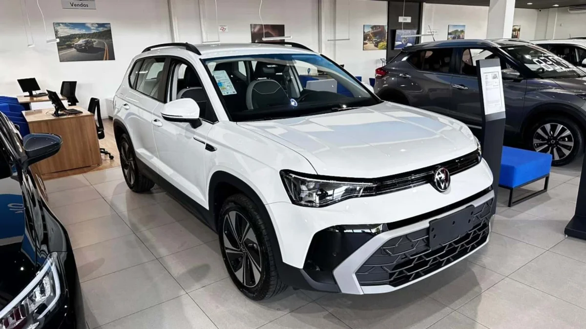 Volkswagen Taos Comfortline 2026 em exposição