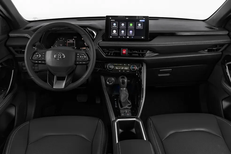 Painel do Toyota Yaris Cross XR