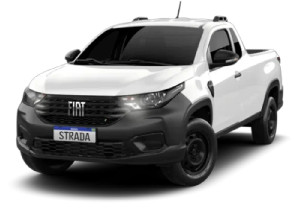 Fiat Strada 2026 Endurance com cabine simples.