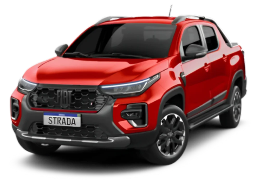 Fiat Strada 2026 em destaque, modelo Ultra Cabine Dupla 1.0 Turbo autom&aacute;tico.