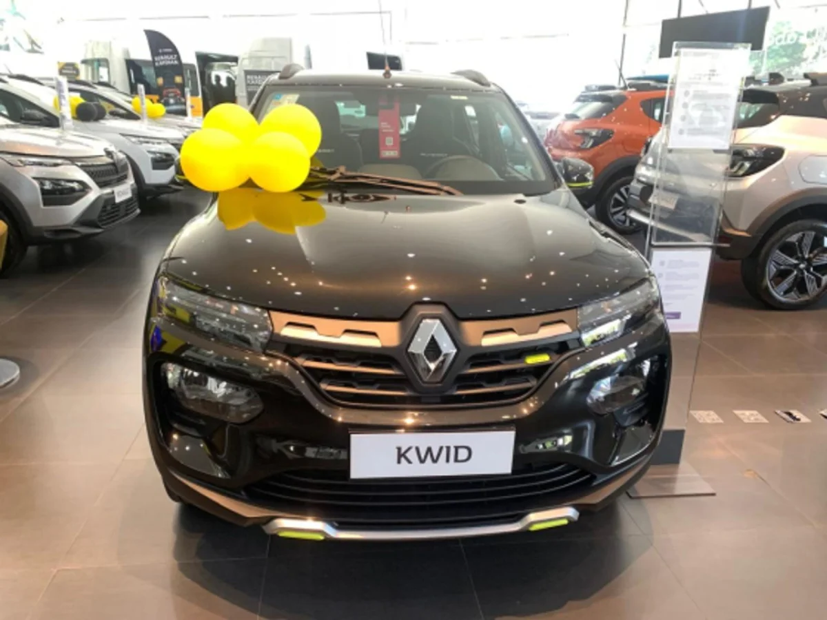 Renault Kwid em uma concessionária