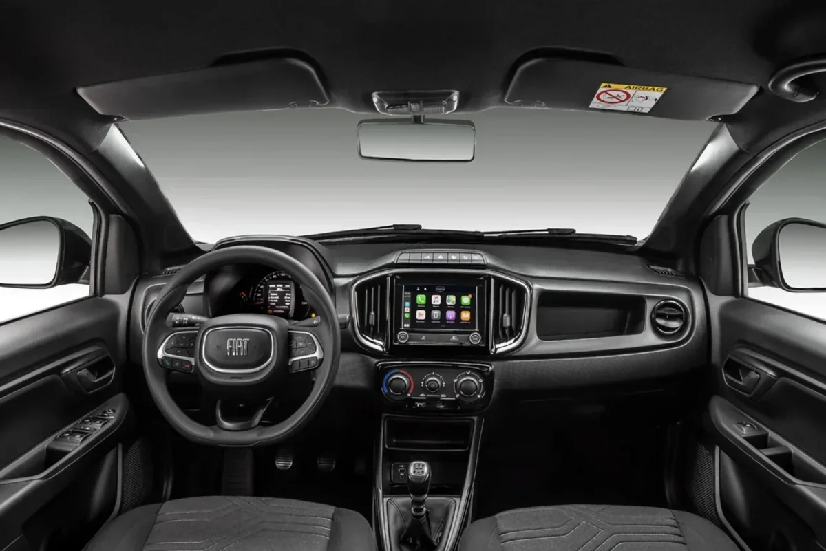 Vista frontal da Fiat Strada Endurance 2026