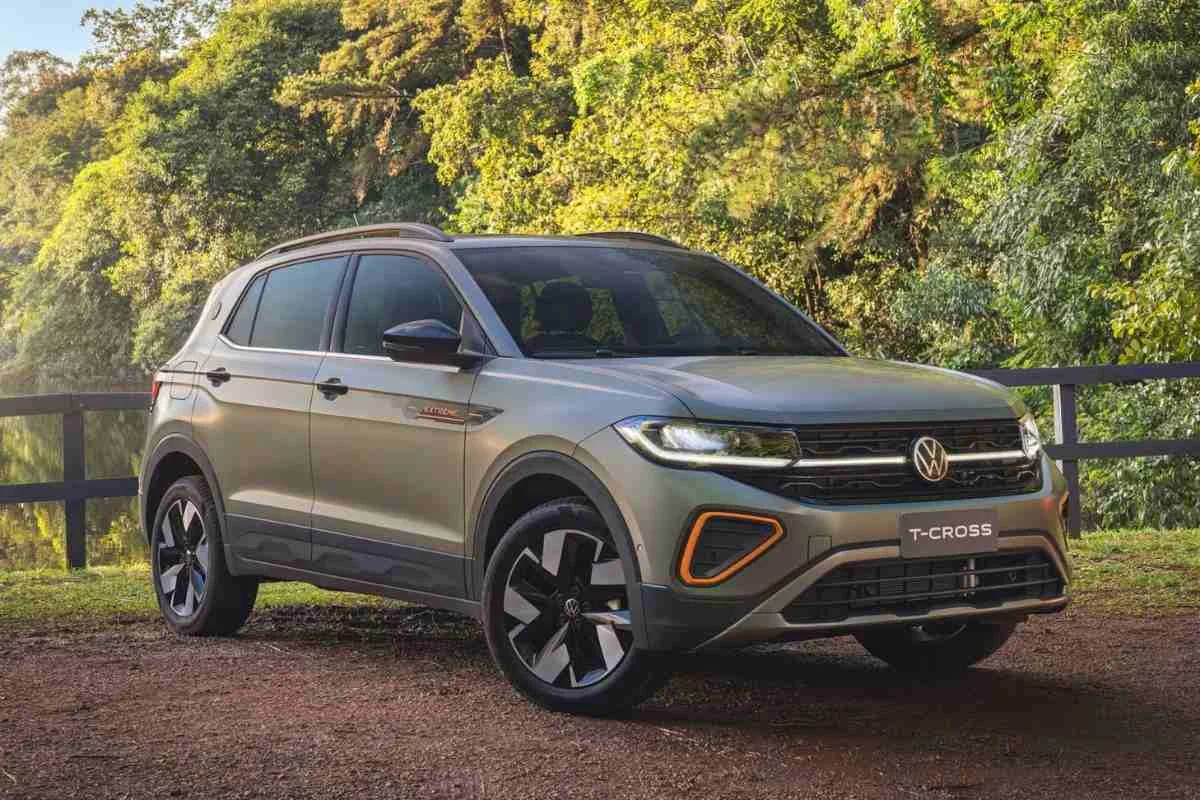 Imagem do Volkswagen T-Cross em destaque
