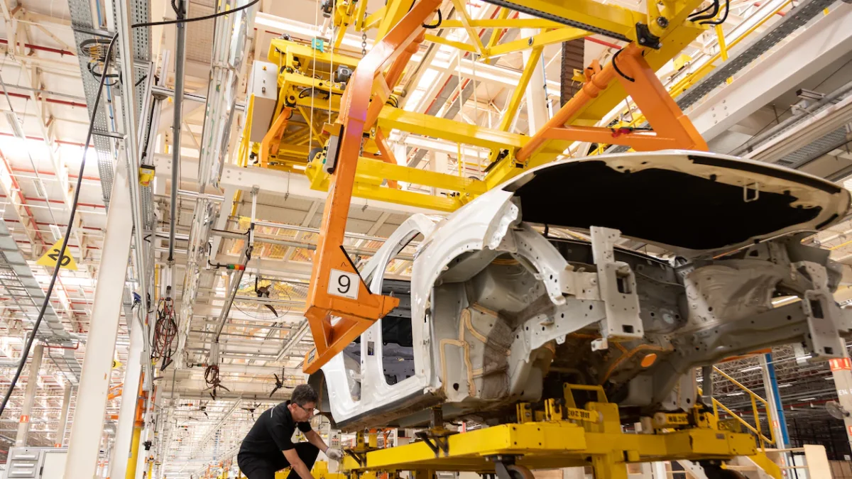 Estrutura interna da nova fábrica da GWM