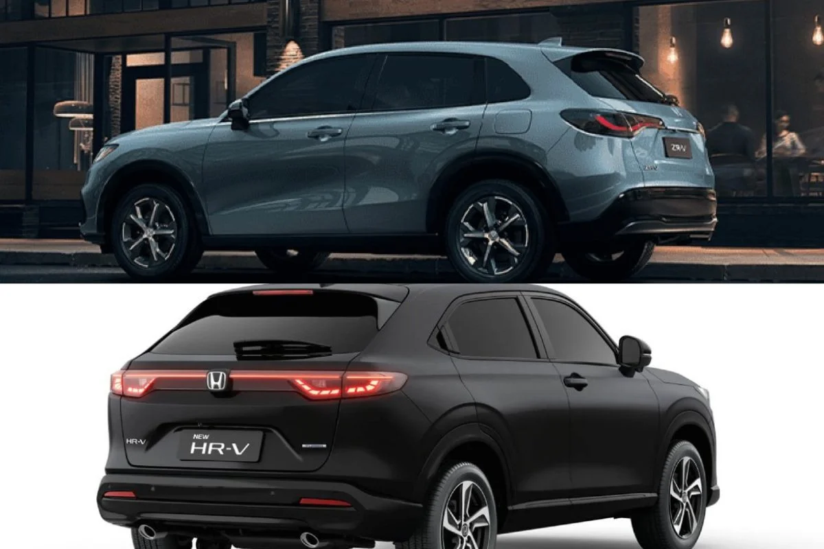 SUVs no p&aacute;tio de exposi&ccedil;&atilde;o