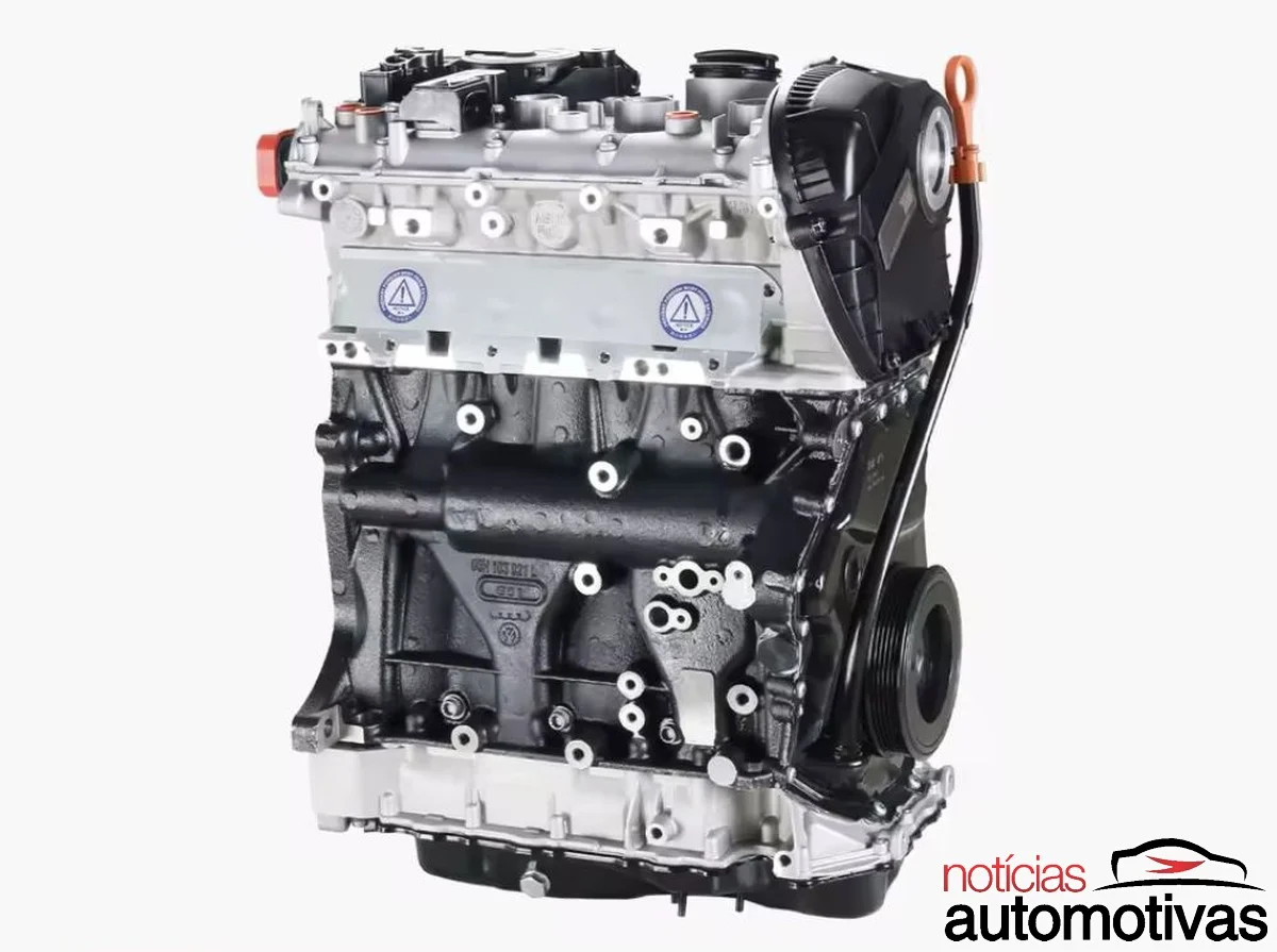 Motor EA888 desmontado