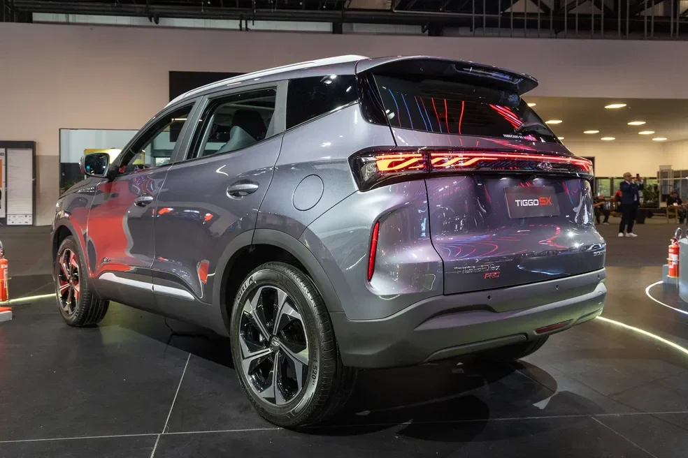 Traseira do CAOA Chery Tiggo 5X