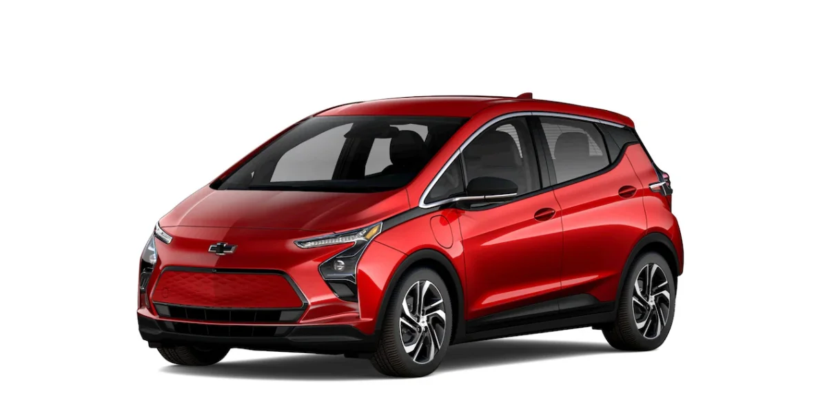 Carro elétrico Bolt EV da Chevrolet.