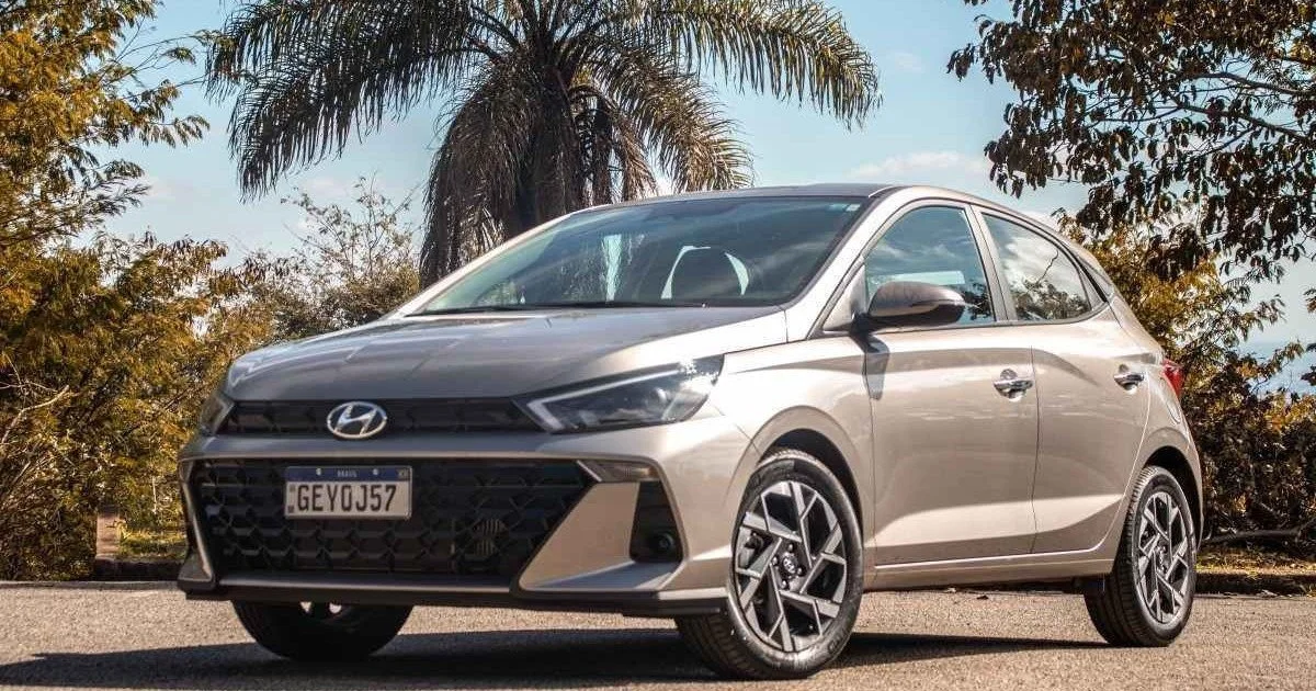 Interior do Hyundai HB20