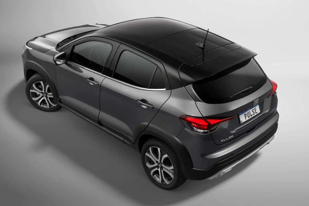 Fiat Pulse visto de cima