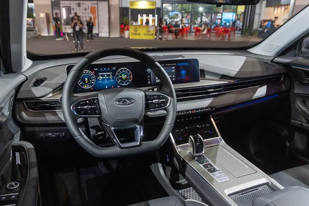 Interior do Chery Tiggo 5X
