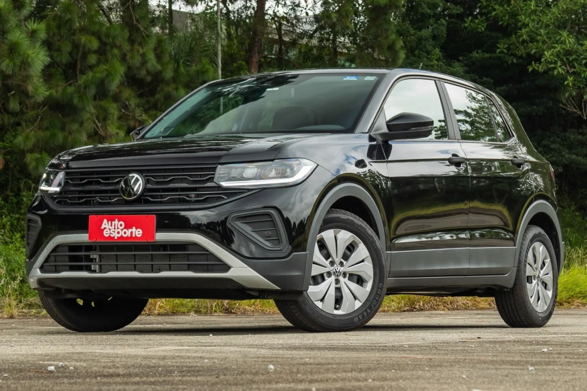 Volkswagen T-Cross Sense em detalhe.