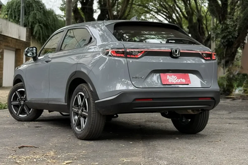 Vista frontal do Honda HR-V EXL