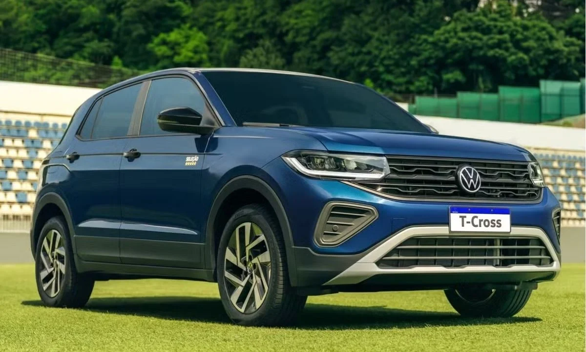 Detalhe da roda do Volkswagen T-Cross Sele&ccedil;&atilde;o 2026.
