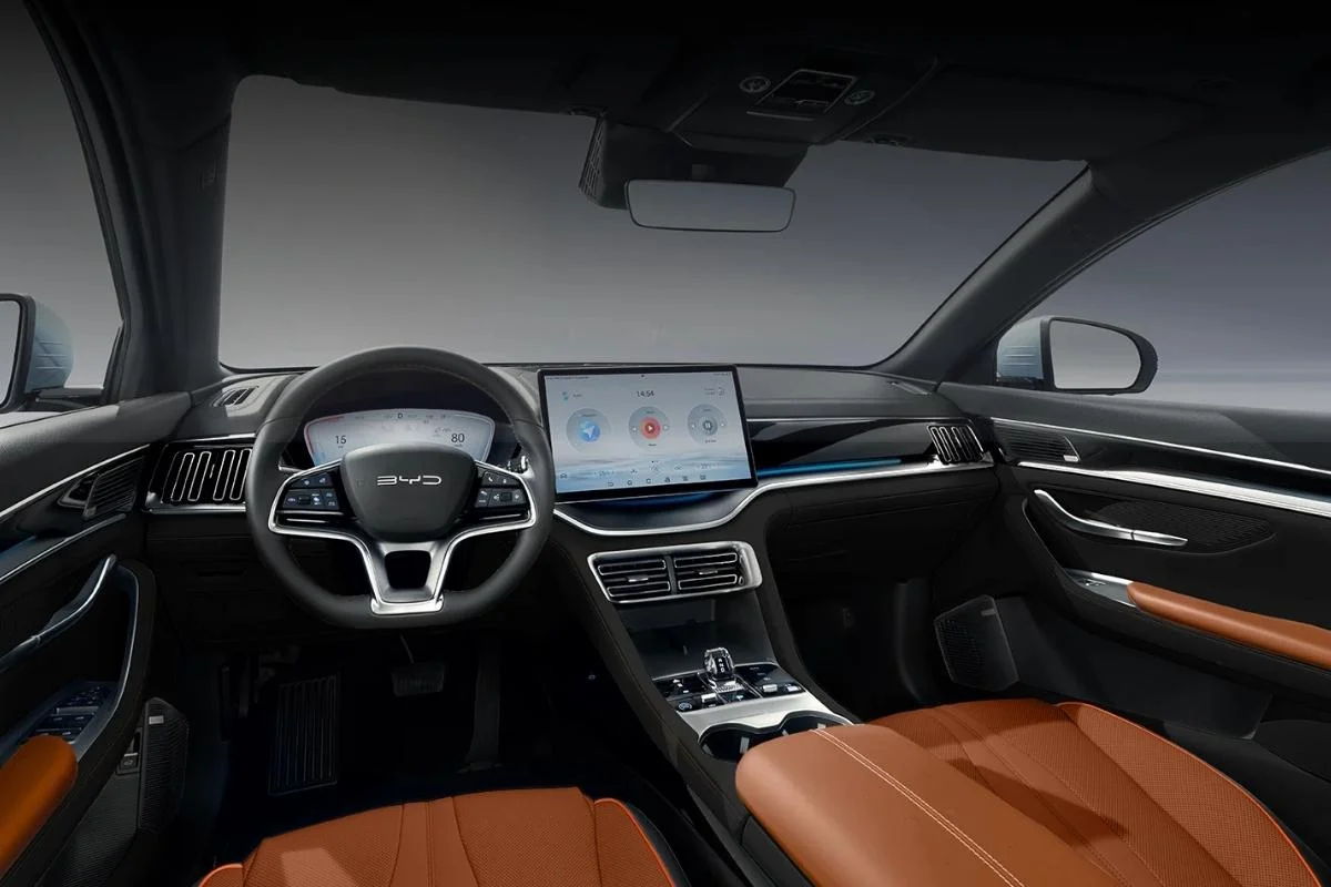 Interior do BYD Song Plus