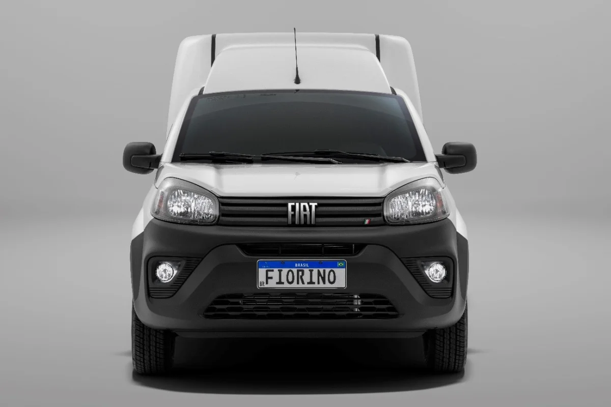 Parte frontal do Fiat Fiorino