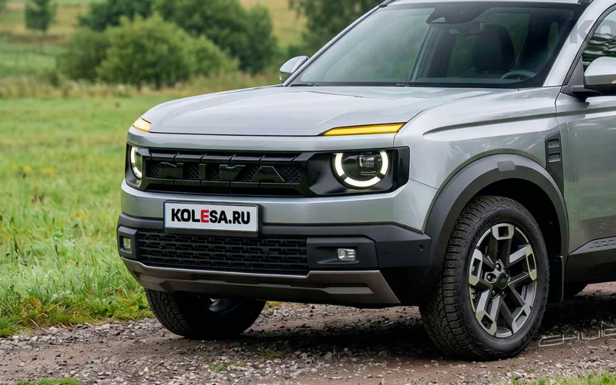 Projeção do futuro design da Lada Niva
