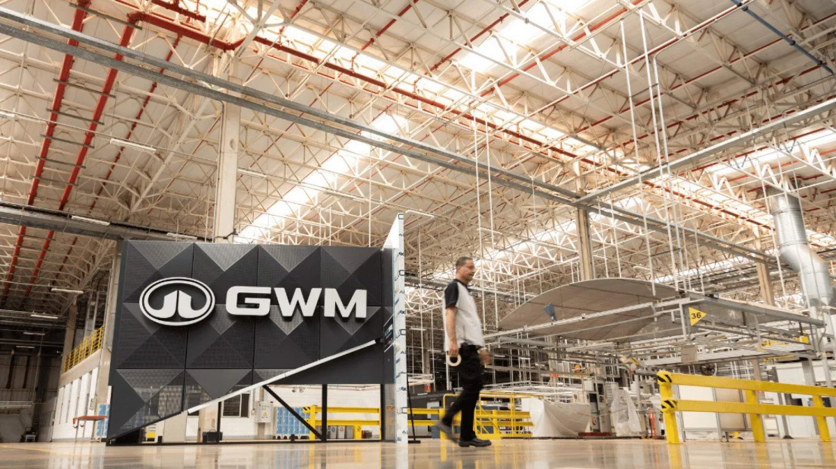 Fábrica de produção automotiva