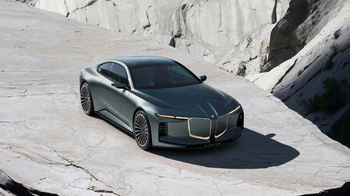 Carro BMW Alpina com design moderno