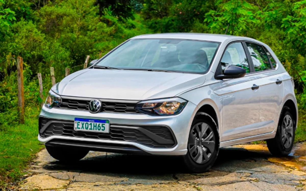 Volkswagen Nivus GTS em uma estrada.